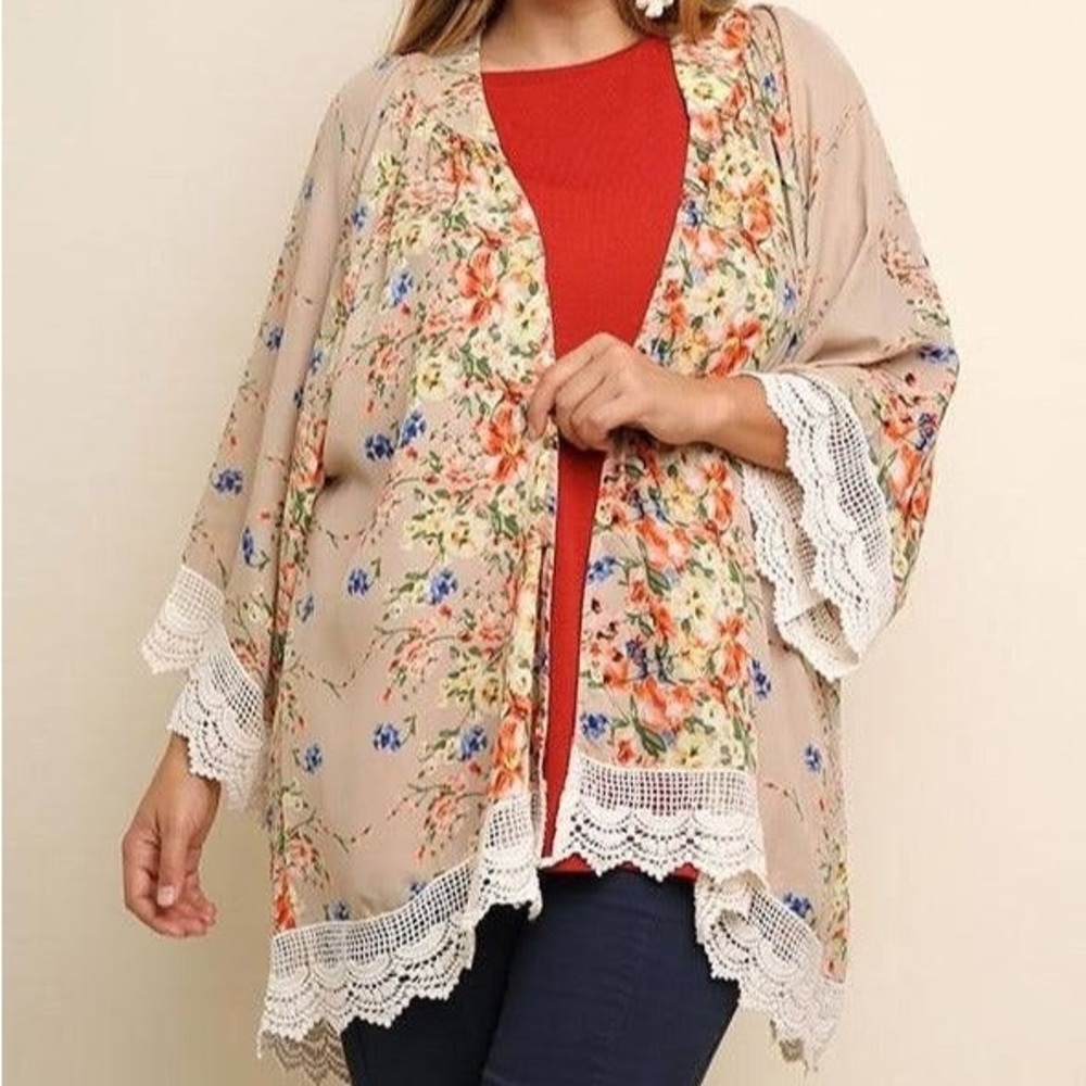 Floral kimono